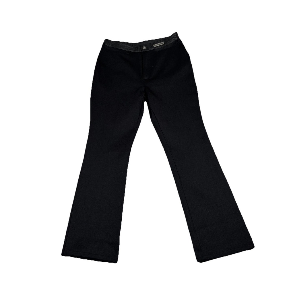 Harley-Davidson Womenโs Black Flared Motorcycle Gear Pants